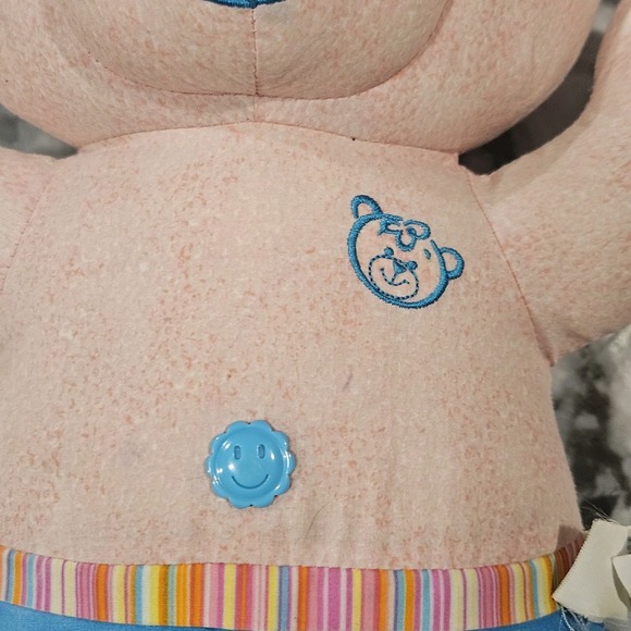 Vintage Doodle Bear‎  Pink And Blue 2004 JAKKS 16" - Picture 9 of 11